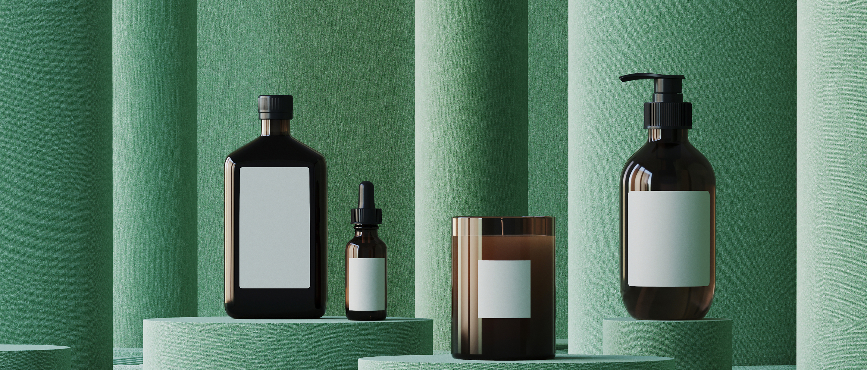 スキンケア商品のラインナップ画像